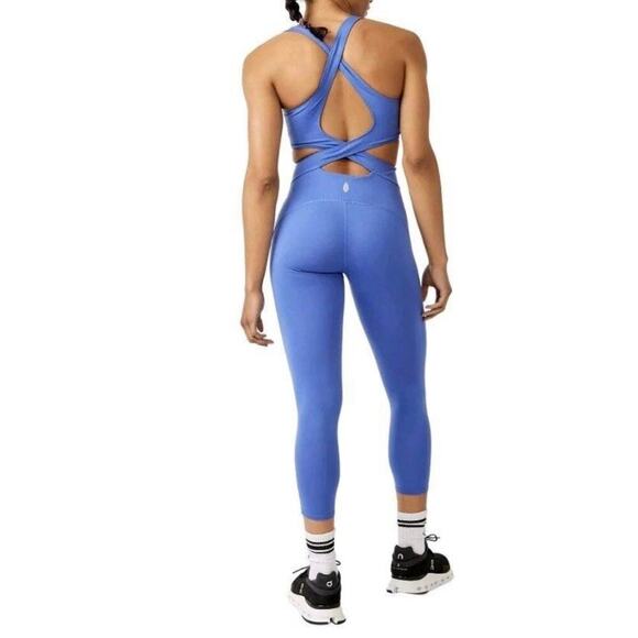 NWT Free People Movement Back it Up Onesie sz. Small - Swim Club - Picture 1 of 7